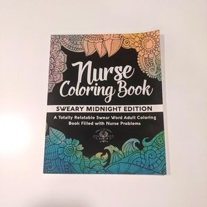 New Nurse Adult Colouring Book Great Gift Idea